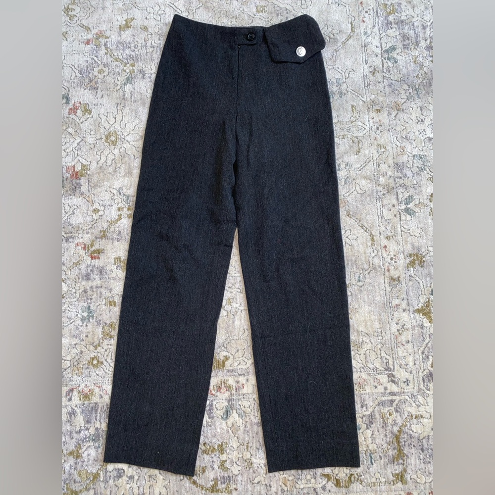 Vintage Wool high waisted trousers